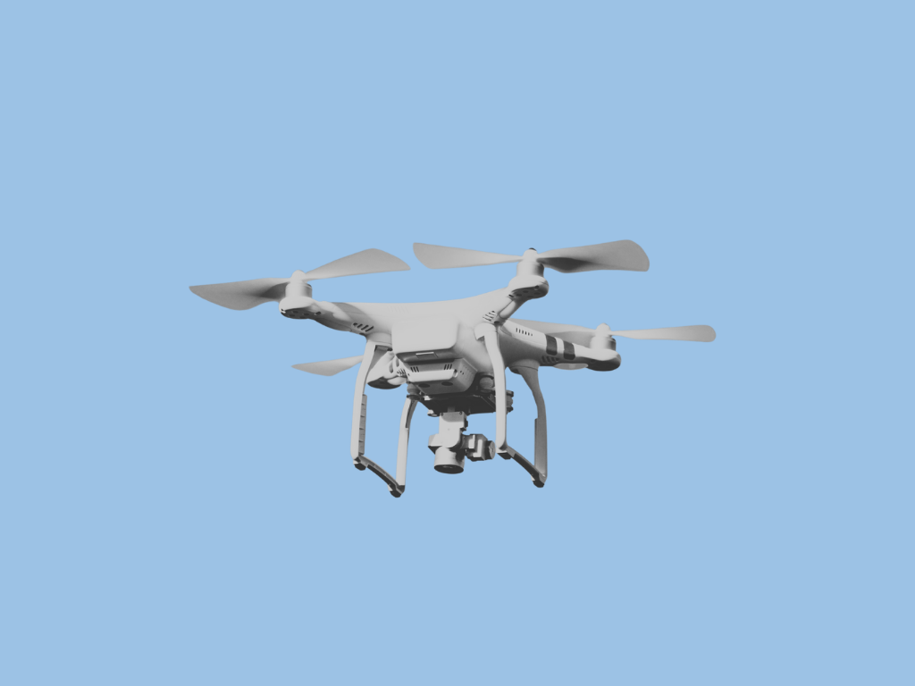 Drone scattering ash at funeral